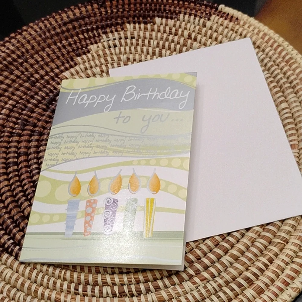 2 Birthday Greeting Cards NEW